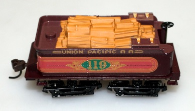 (image for) Tender Union Pacific #119 (HO SCALE 4-4-0 DCC-SV)